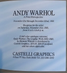 Andy Warhol - Carte de soupe Campbell dAndy Warhol