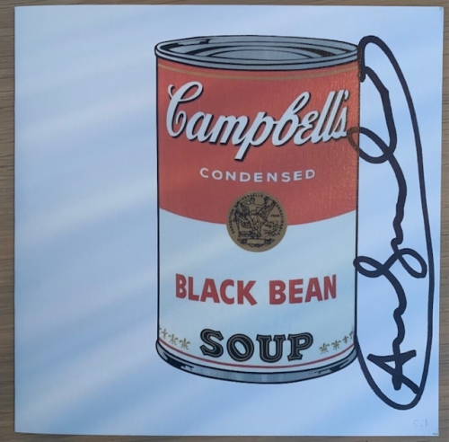 Andy Warhol - Andy Warhol Campbell Soup card