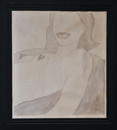 Tom Wesselman - Tekening Great American Nude