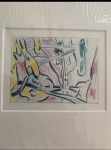 Roy Lichtenstein (naar) - Sailboat through the trees