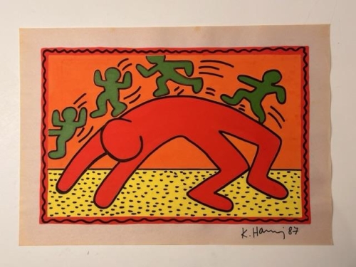 Keith Haring  - Zonder titel