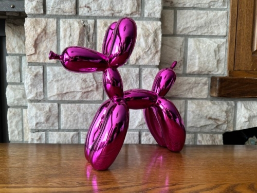 Jeff  Koons (after) - Ballon Chien ROSE