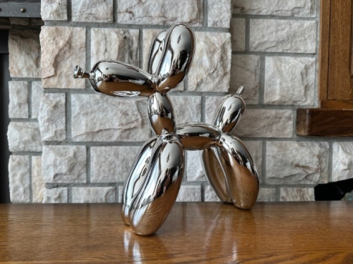 Jeff  Koons (after) - Balloon Dog SILVER