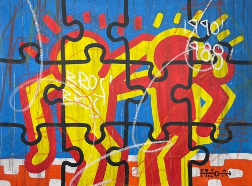 Freda People  - Haring Rare Puzzle Series