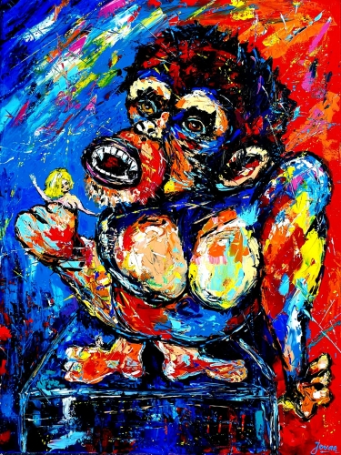 Jovan  Srijemac - Abstract King Kong story