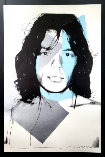 Andy Warhol - ANDY WARHOL - Mick Jagger 1975 - FS.II.138- SRIGRAPHIE