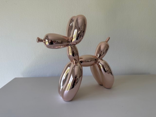 Jeff  Koons (after) - Jeff Koons Ballon Chien OR ROSE