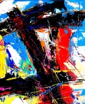Jovan  Srijemac - Composition abstraite, Crash