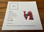 Robert Indiana (after) - Love Red Blue Green Robert Indiana (ditions Studio)