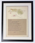 Guillaume Corneille - Constantia, 1948. Drawing illustrating the poem by the Dutch poet Han G. Hoekstra