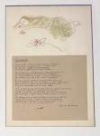 Guillaume Corneille - Constantia, 1948. Drawing illustrating the poem by the Dutch poet Han G. Hoekstra