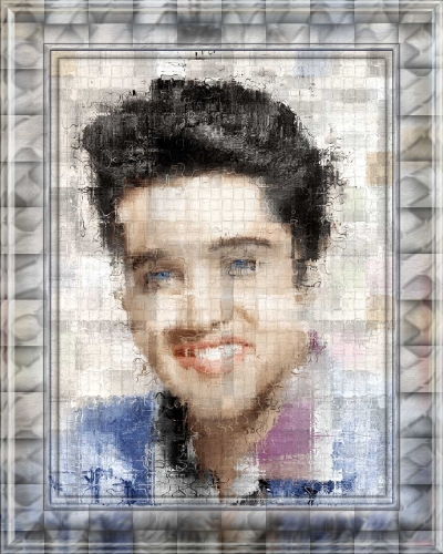 Art Grafts - Elvis, Refraction #4