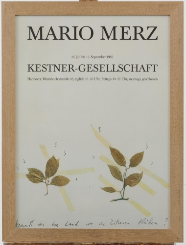 Mario Merz - Kestner Society