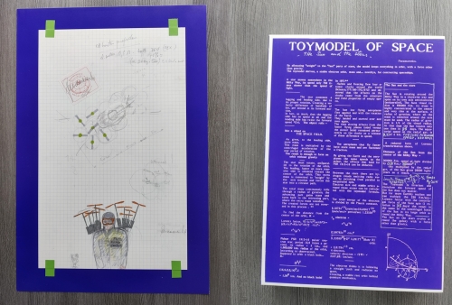 Panamarenko  - Toymodel of space combinatie met video boek