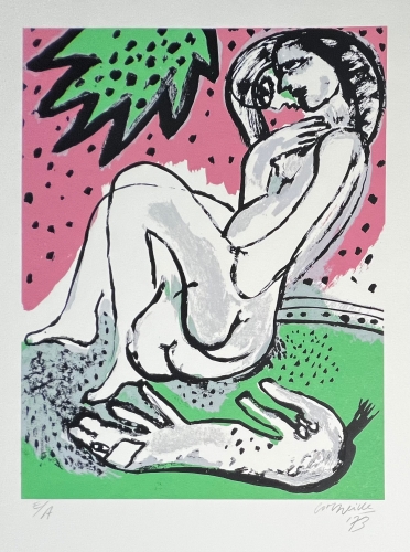 Guillaume Corneille - Antieke lithografie: 