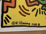 Keith Haring (after) - Keith Haring gesigneerde poster