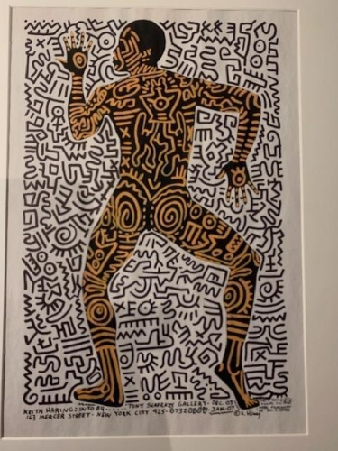 Keith Haring (after) - Shafrazi Keith Haring