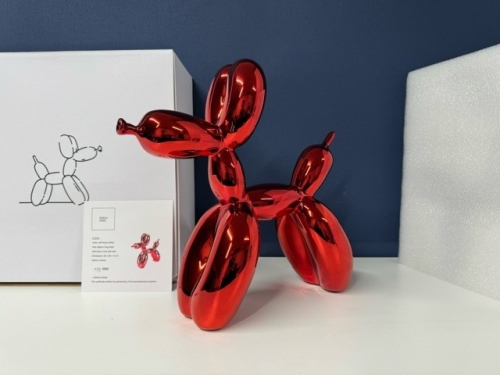 Jeff  Koons (after) - Jeff Koons Balloon Dog RED