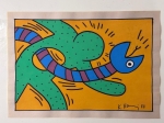 Keith Haring (after) - Zonder titel