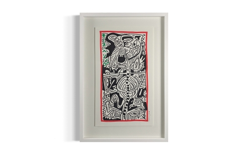 Keith Haring (after) - Drawing