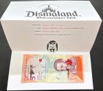BANKSY(1974) - Limited BANKNOTE (SOUVENIR) FROM BANKSY