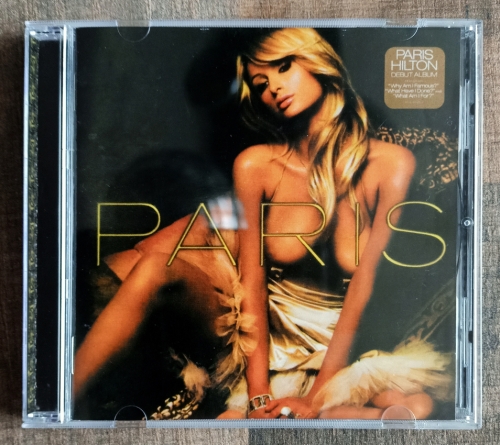 Banksy (attributed)  - Paris Hilton & Danger Mouse - CD 2nd pressing - Signed. (#0581)
