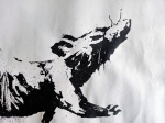 Banksy (attributed)  - GDP Rat - Zeefdruk voor groot binnenlands product - Gesigneerd - 2019 (#0522)