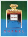 Andy Warhol Chanel N5 Parfumposter Parfum op linnen 55x70cm (#0653)