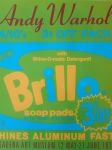 Andy Warhol - Andy Warhol - Brillo Soap Pads - Affiche - Signature estampille (#0328)