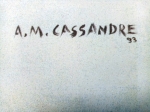 A.M. Cassandre - AM Cassandre Wagons Lits Cook Poster (#0420)