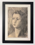 Portret in pastel, 1946