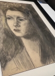 Guillaume Corneille - Portrait au pastel de 1946