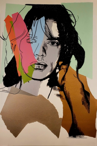 Andy Warhol - ANDY WARHOL - Mick Jagger 1975 - FS.II.140- SRIGRAPHIE
