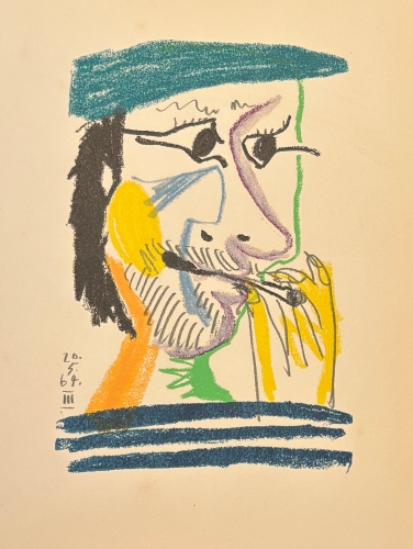 Pablo Picasso - Le Got Du Bonheur 1970