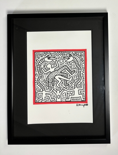 Keith Haring (after) - Drawing