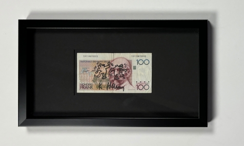 Keith Haring  - Dessin original  100 BEF