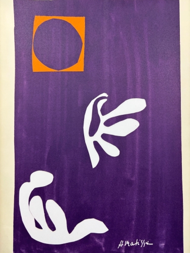 Henri Matisse - Hliogravure authentique 1975