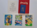Corneille (1922-2010) - Femmes et Oiseaux II (coffret de 3 srigraphies)