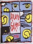 Pierre Alechinsky - 2 grote affiches - Roland Garros - Maeght Editeur