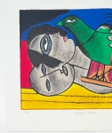 Guillaume Corneille - Lithograph signed 