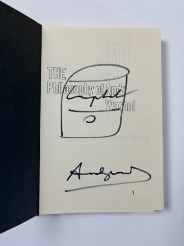 Andy Warhol - The Philosophy of Andy Warhol - With Drawing