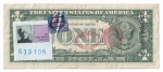 (After) Andy Warhol - Billet de 1 dollar sign en bleu
