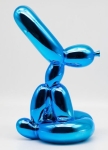 Jeff  Koons (after) - Balloon rabbit - Blue