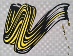 Roy Lichtenstein - Brushstroke