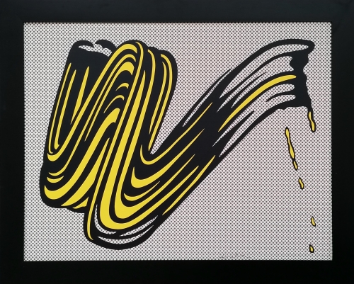 Roy Lichtenstein - Brushstroke