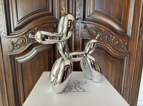 Jeff  Koons (after) - Balloon Dog Silver - Editions Studio