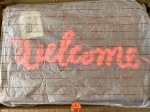 Banksy  - Banksy Love Welcomes, Welcome Mat.