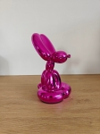 Jeff  Koons (after) - Sitting balloon dog - Pink