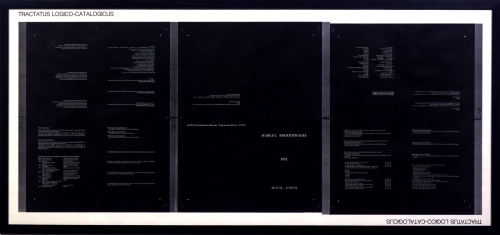 Marcel Broodthaers  - Tractatus Logico-Catalogicus