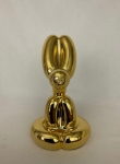 Balloon rabbit gold